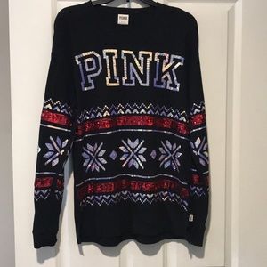 Long sleeved Pink shirt